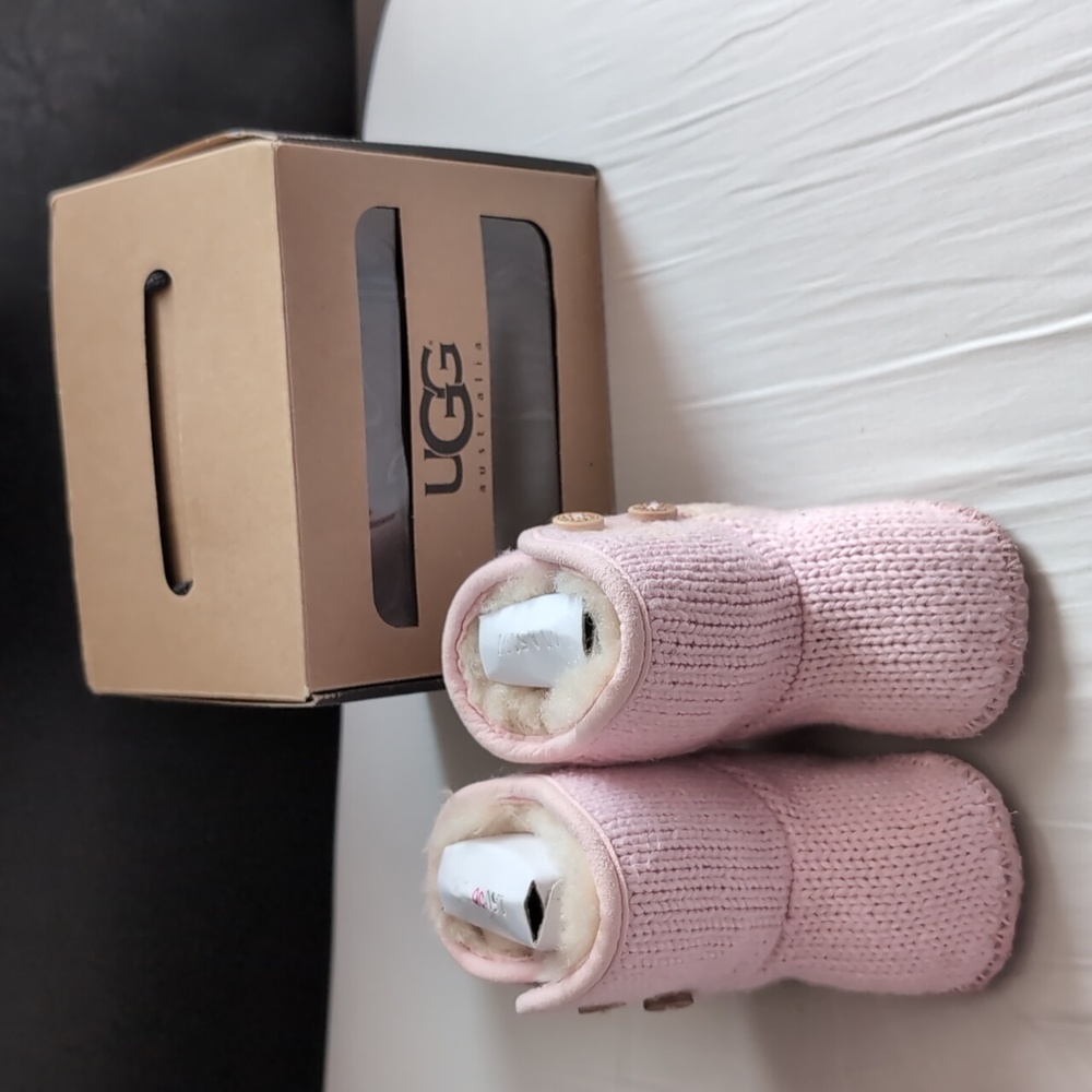UGG Pink Baby Walker Shoes